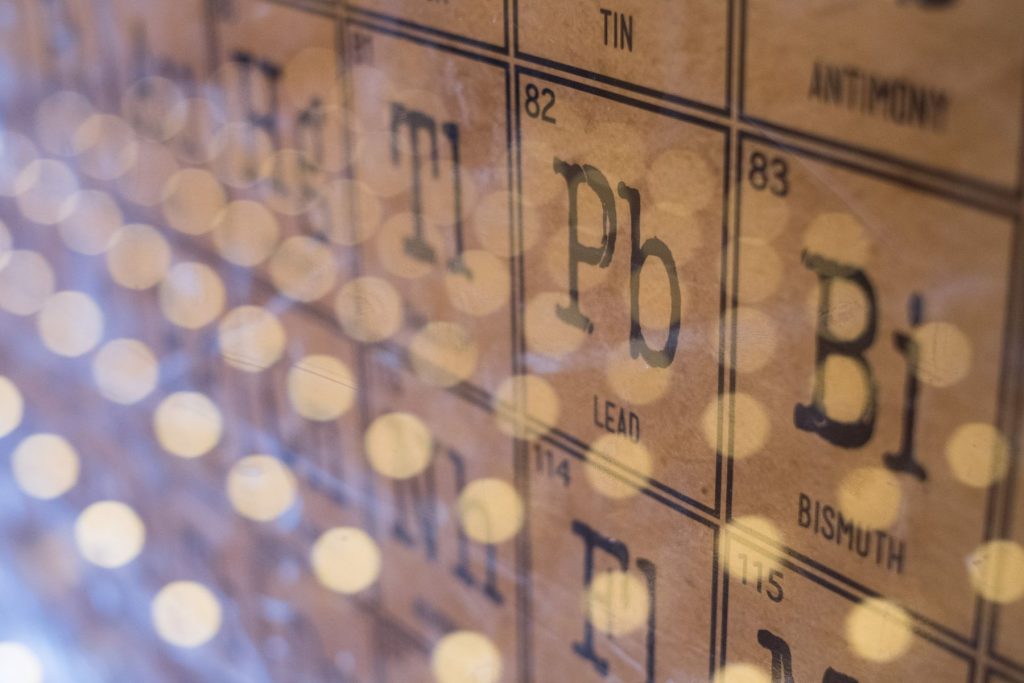 Periodic table in Edison Room