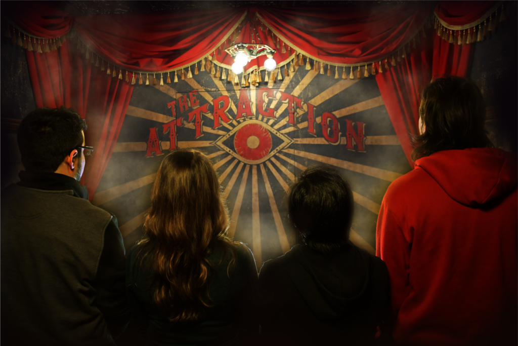 Players ready to embark on the Attraction quest.