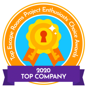 Top Escape Rooms Project Enthusiasts' Choice Awards Top Company 2020